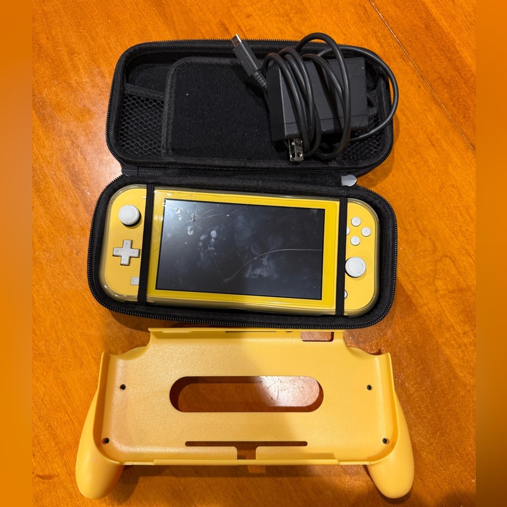 Yellow Nintendo Switch Lite